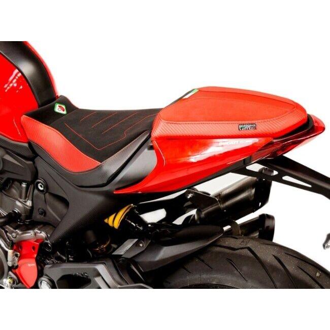 DUCABIKE (DBK) ドゥカバイク (ディービーケー) 張替え用 コンフォートカバー カラー：ブラック／レッド MONSTER 30°ANNIVERSARIO 937 SP PLUS シートカバー_3