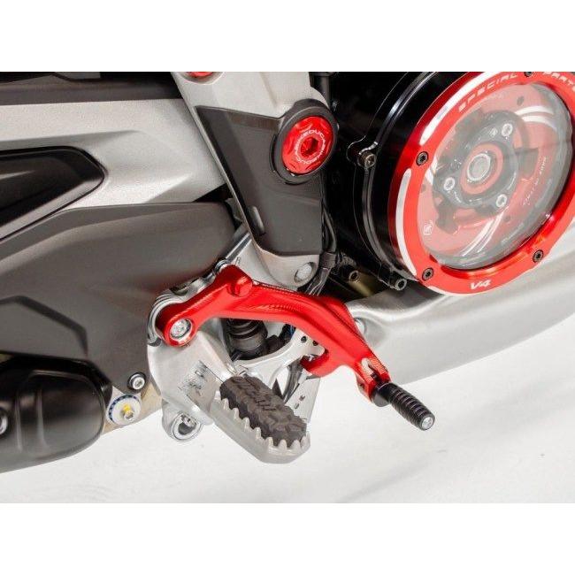 DUCABIKE (DBK) ドゥカバイク (ディービーケー) ブレーキペダル カラー：ブラック MULTISTRADA V4 S RS RALLY PIKES PEAK DUCATI ドゥカティ ステップ 足回り_1