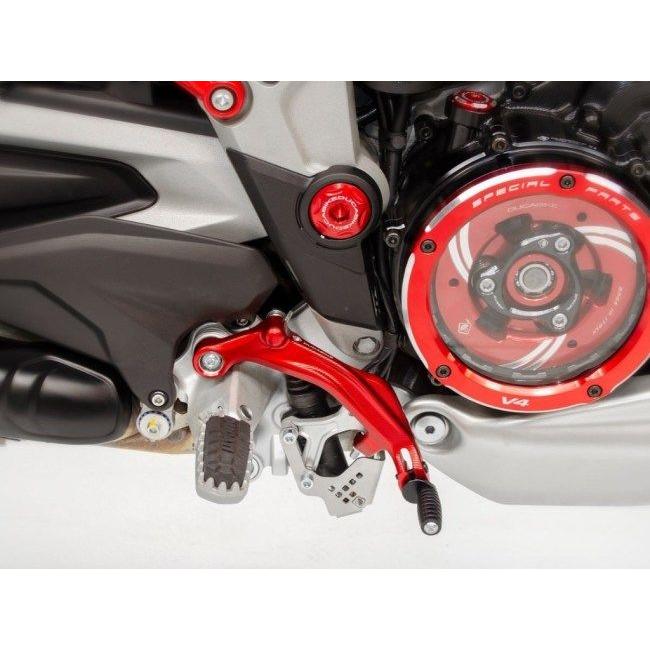 DUCABIKE (DBK) ドゥカバイク (ディービーケー) ブレーキペダル カラー：ブラック MULTISTRADA V4 S RS RALLY PIKES PEAK DUCATI ドゥカティ ステップ 足回り_2