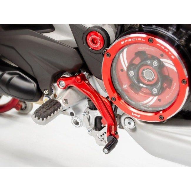 DUCABIKE (DBK) ドゥカバイク (ディービーケー) ブレーキペダル カラー：ブラック MULTISTRADA V4 S RS RALLY PIKES PEAK DUCATI ドゥカティ ステップ 足回り_3