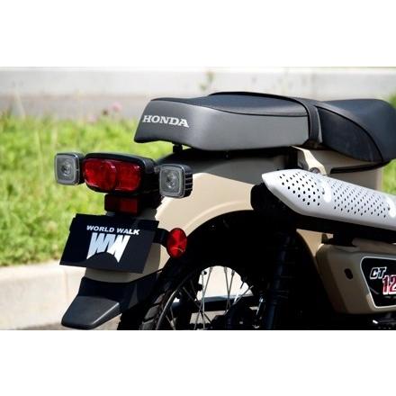 World Walk ワールドウォーク タンデムシート+キャリアボックスセット リアボックスサイズ：48L CT125ハンターカブ HONDA ホンダ トップケース・テールボックス_3