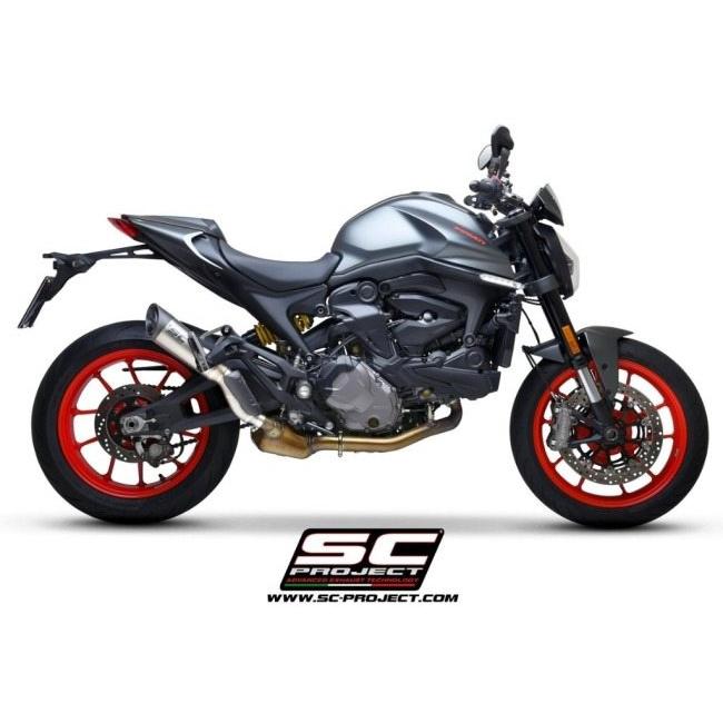 SC-PROJECT SCプロジェクト S1 スリップオンサイレンサー＆フルチタンリンクパイプ【公道走行可】 MONSTER 937 DUCATI ドゥカティ スリップオンマフラーの画像