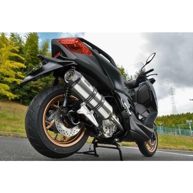 BEAMS ビームス GT-CORSA サイレンサー 政府認証 タイプ：ステンレス X-MAX250 XMAX300 YAMAHA ヤマハ フルエキゾーストマフラー マフラーの画像