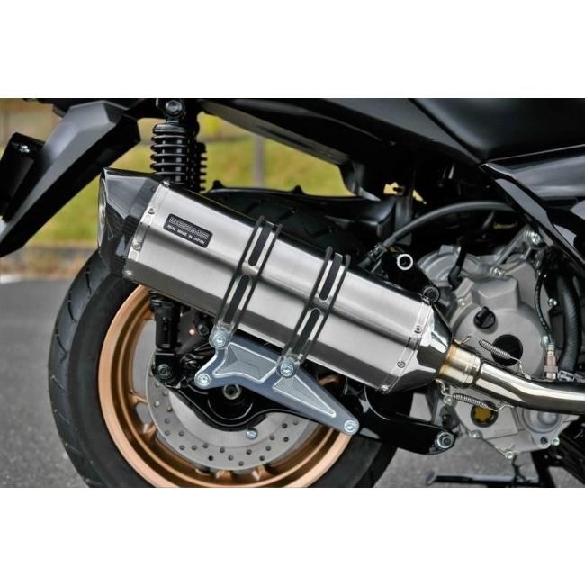BEAMS ビームス GT-CORSA サイレンサー 政府認証 タイプ：ステンレス X-MAX250 XMAX300 YAMAHA ヤマハ フルエキゾーストマフラー マフラーの画像