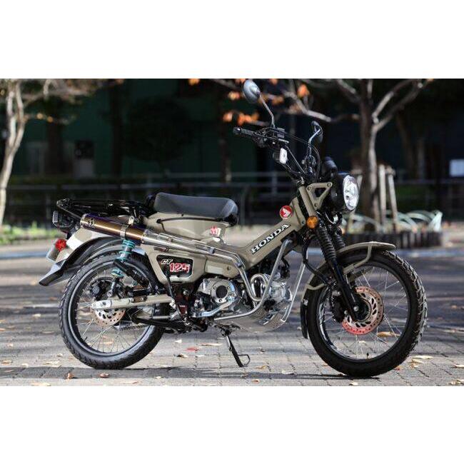 SP忠男 スペシャルパーツ忠男 PURE SPORT[ピュアスポーツ] フルエキゾーストマフラー サイレンサータイプ：チタンブルー CT125ハンターカブ HONDA ホンダ