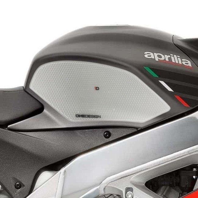 Puig プーチ サイドタンクパッド (SIDE TANK PADS) カラー：クリア RSV4 FACTORY R RF RR TUONO V4R APRILIA アプリリア ニーグリップパッド タンク関連 外装 | Puig | 03