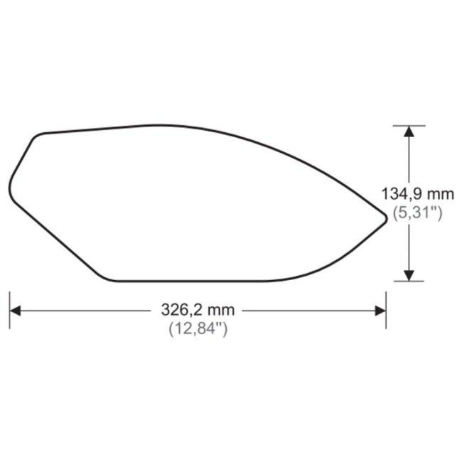 Puig プーチ サイドタンクパッド (SIDE TANK PADS) カラー：ブラック S1000R S1000RR BMW ニーグリップパッド タンク関連 外装 | Puig | 04