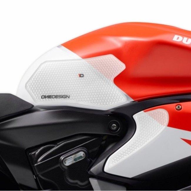 Puig プーチ サイドタンクパッド (SIDE TANK PADS) カラー：クリア 899 PANIGALE 959 1199 1299 S DUCATI ドゥカティ ニーグリップパッド タンク関連 外装 | Puig | 01