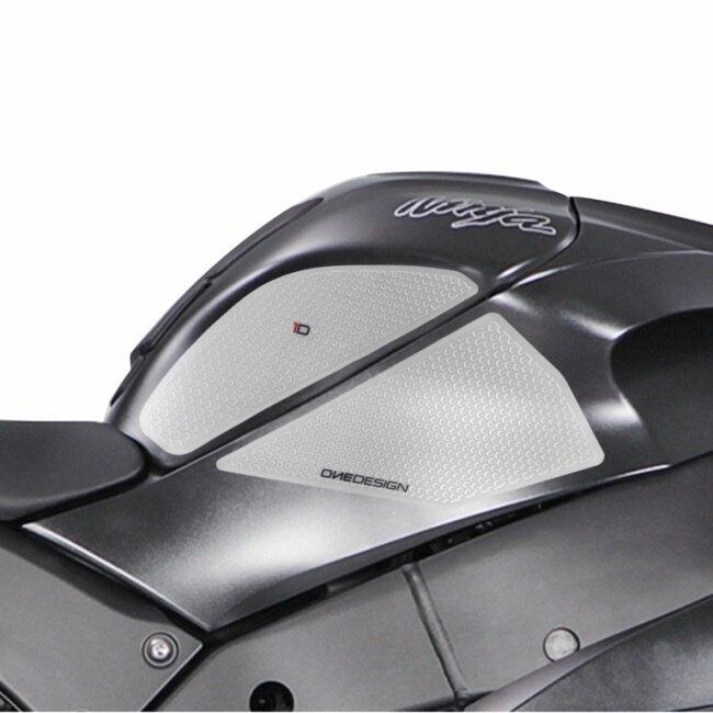Puig プーチ サイドタンクパッド (SIDE TANK PADS) カラー：クリア ZX-10R NINJA KRT PERFORMANCE KAWASAKI カワサキ ニーグリップパッド タンク関連 外装 | Puig | 03