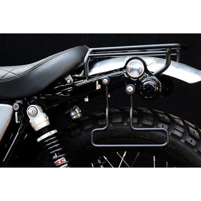 YAMAHA　SR400　SR500　キャリア KEDO ケド ミニパニアラック カラー：ブラック SR400 SR500 YAMAHA