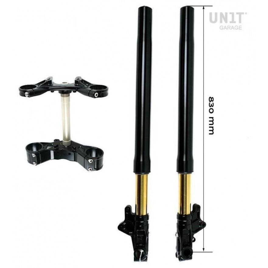 UNIT GARAGE ユニットガレージ カートリッジUSD フォークキット Usability of the bike：mixed route / Rider weight：＜70kg カラー：ブラック BMW 足回り | UNIT GARAGE