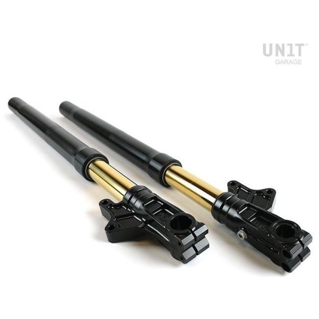 UNIT GARAGE ユニットガレージ カートリッジUSD フォークキット Usability of the bike：mixed route / Rider weight：70-90kg カラー：ブラック BMW 足回り | UNIT GARAGE | 01