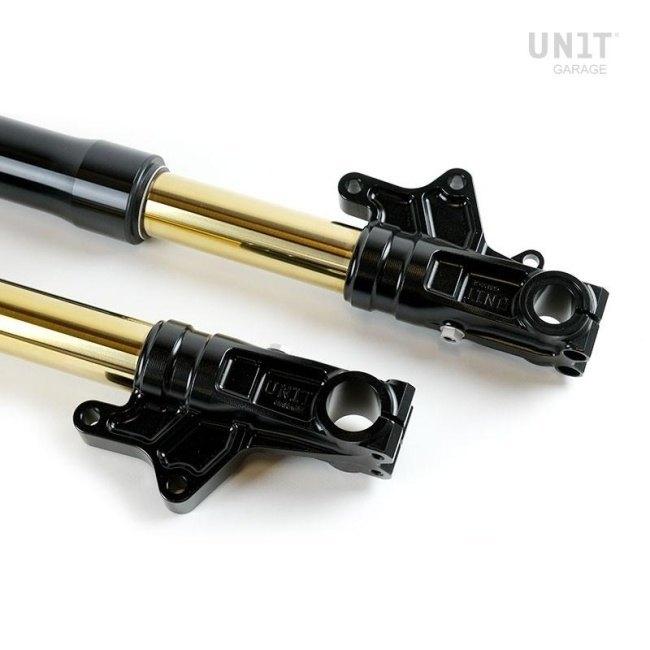 UNIT GARAGE ユニットガレージ カートリッジUSD フォークキット Usability of the bike：mixed route / Rider weight：70-90kg カラー：ブラック BMW 足回り | UNIT GARAGE | 02