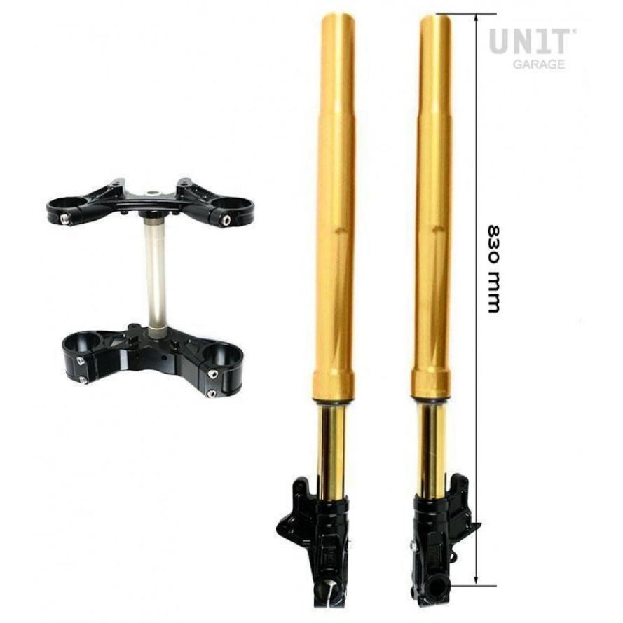 UNIT GARAGE ユニットガレージ カートリッジUSD フォークキット Usability of the bike：on road / Rider weight：70-90kg カラー：ゴールド BMW 足回り | UNIT GARAGE