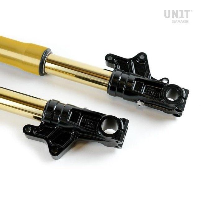 UNIT GARAGE ユニットガレージ カートリッジUSD フォークキット Usability of the bike：on road / Rider weight：70-90kg カラー：ゴールド BMW 足回り | UNIT GARAGE | 02