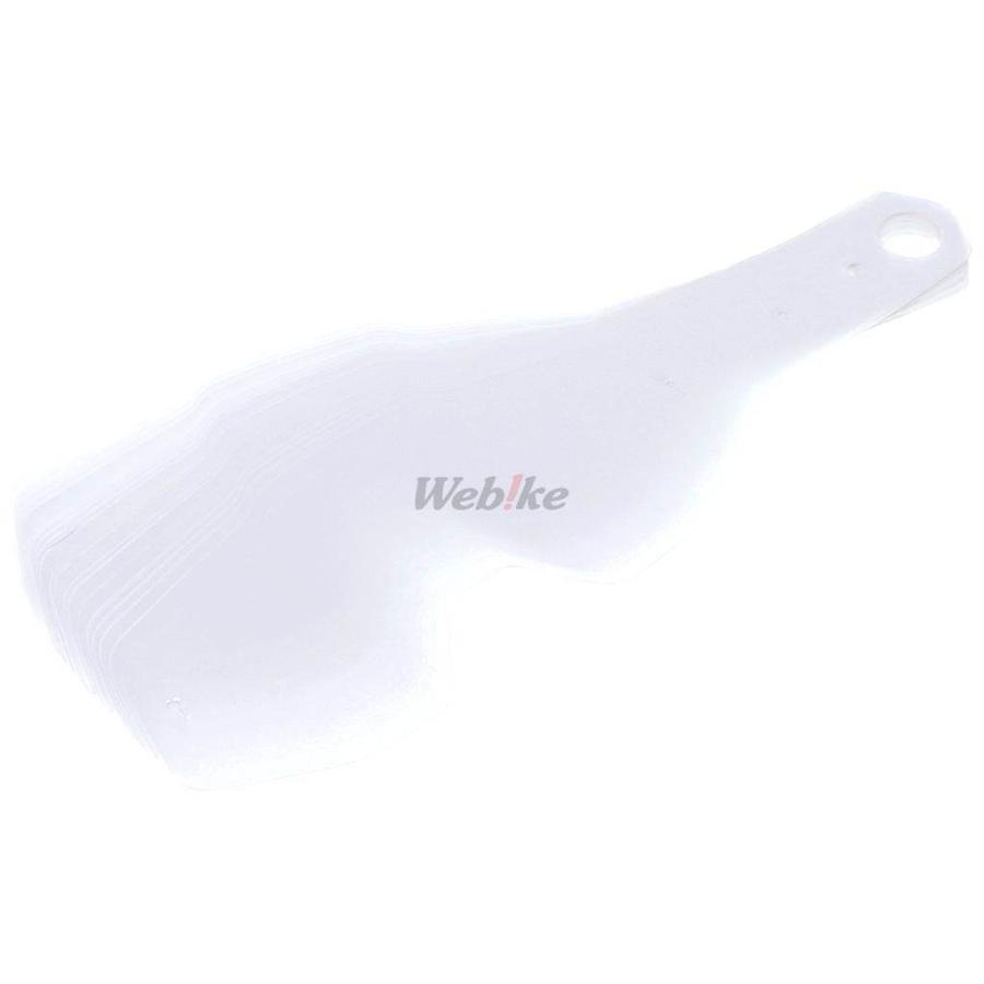 100％ ヒャクパーセント 【補修・オプションパーツ】RACECRAFT2・ACCURI2・STRATA2ゴーグル用 WESTWOODオリジナルティアオフ ティアオフ アパレル | ブランド登録なし