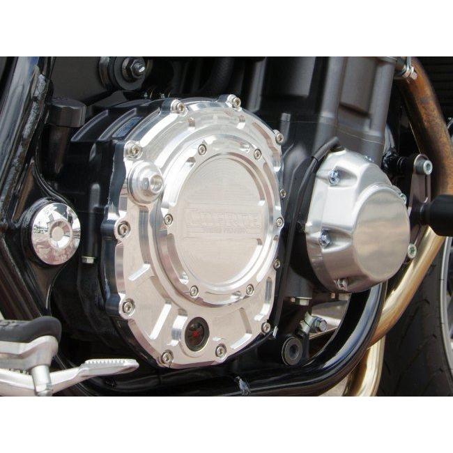 COERCE コワース ビレットクラッチカバーTYPE-2 CB1300SF COERCE コワース ビレットクラッチカバーTYPE-2 CB1300SF