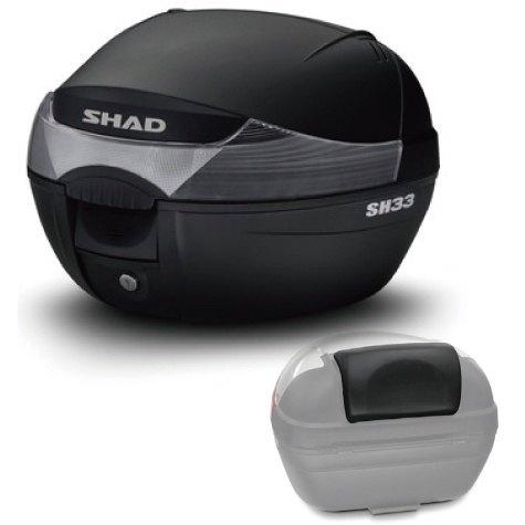 SHAD SHAD:シャッド 【セット売り】SH33 トップケース 2017モデル バックレスト セット｜webike｜02