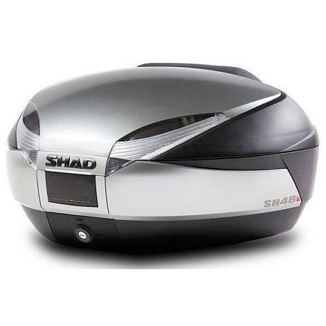 SHAD（シャッド） SH48 トップケース カラー：無塗装ブラック 