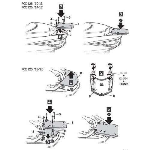売切り特価 Shad W0G317ST、ブラック、なし - バイク用ボックス