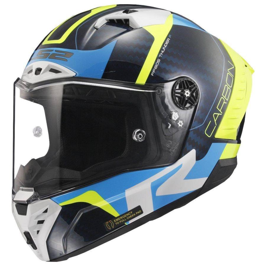 LS2 HELMETS LS2 エルエス2 THUNDER C GP ヘルメット サイズ：XXL(63