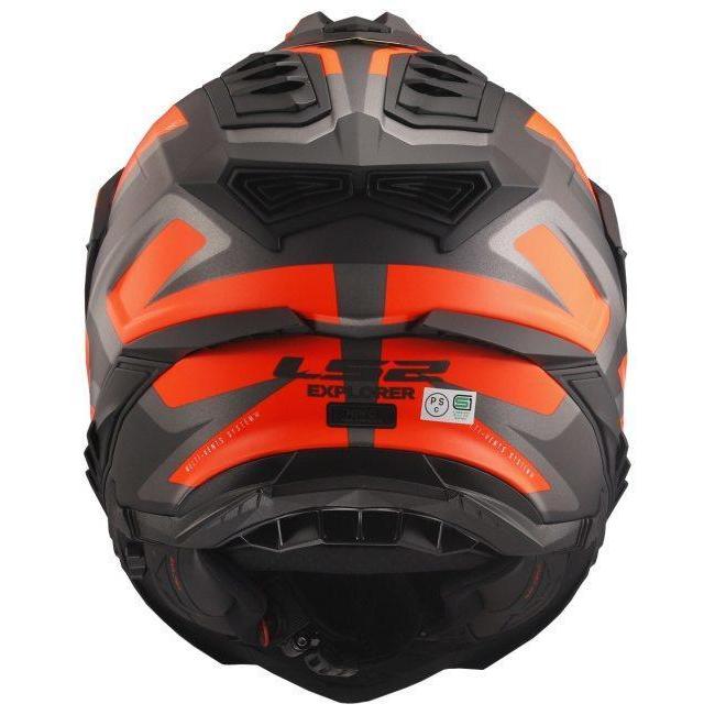 市場 雑誌付き エルエスツーヘルメット ピークバイザー カラー：マットブラックオレンジ PV-1