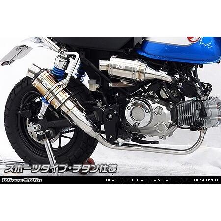 WirusWin（ウイルズウィン） ショートマフラー エンド形状：スポーツ