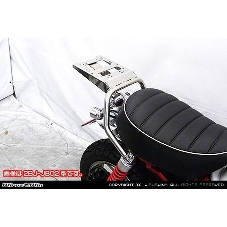 WirusWin ウイルズウィン SHAD製リアボックス付きタンデムバー モンキー125 HONDA ホンダ グラブバー・タンデムバー・シーシーバー 外装の画像