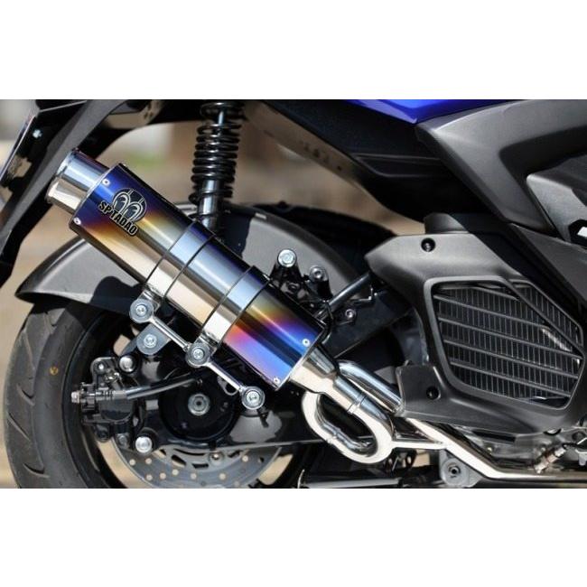 SP忠男 ピュアスポーツSフルエキゾーストマフラー グリファス NMAX SP忠男 スペシャルパーツ忠男 PURESPORT(ピュアスポーツ) S フル