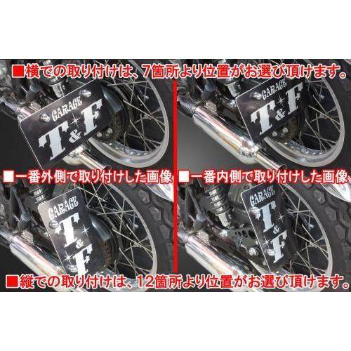 Garage T＆F ガレージ サイドナンバーキット W800 KAWASAKI カワサキ