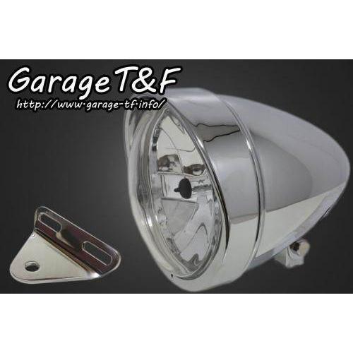 Garage T＆F - Garage T\u0026F 車宿り 5.75inロケット花火ともし火＆ライトステー(手あいA)一揃いの道具 ロケット花火ともし火仕上：メッキ仕上 マグナ250 マグナ250S HONDA ホンダ 車、バイク、自転車-バイク