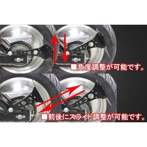 マグナ250用サイドマウントLEDライセンスライト&ナンバープレートKIT