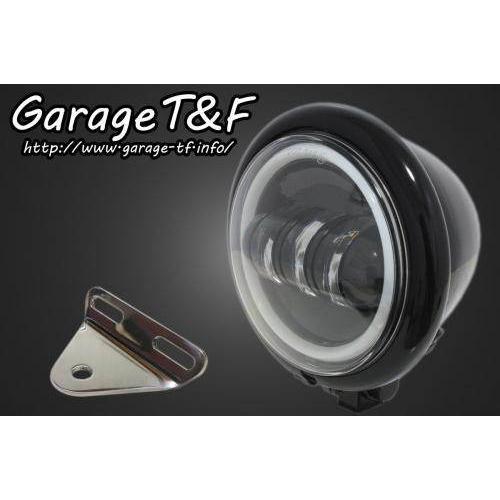 Garage T&F Garage T&F:ガレージ T&F 4.5インチベーツライトプロジェクターLED仕様(リング付き) ＆ライトステー(タイプA)キット HONDA ホンダ｜webike