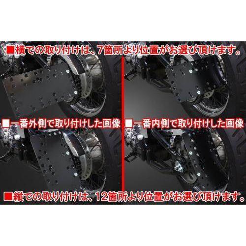 Garage T＆F ガレージ サイドナンバーキット スティード400 スティード