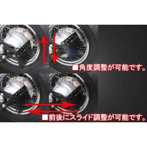 Garage T＆F ガレージ サイドナンバーキット ドラッグスター400