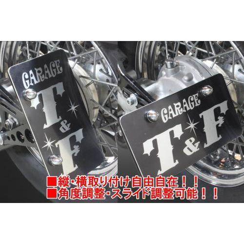 Garage T&F ガレージ T&F サイドナンバーキット ドラッグスター1100 