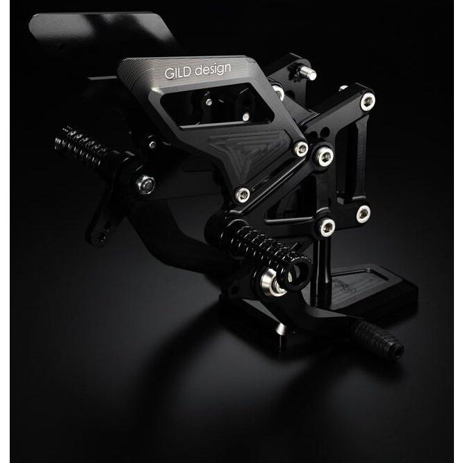 GILD design ギルドデザイン バックステップ カラー：ブラック ZX-25R SE KAWASAKI カワサキ ステップ 足回り | GILD design