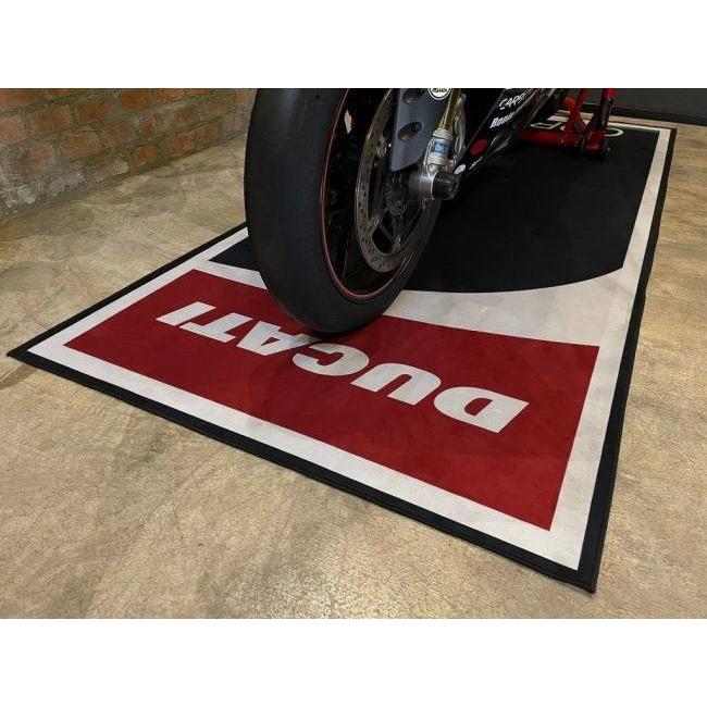 Overall オーバーオール Pit Carpet Racing Floor Mat タイプ：DUCATI PRINT メンテナンスマット・ピットマット・スタンドマット | ブランド登録なし | 04