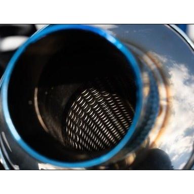 METAL GEAR メタルギア スポーツマフラー サイレンサータイプ：ステンレスブルー ジクサー250 ジクサーSF 250 　　備考 2BK 8BK