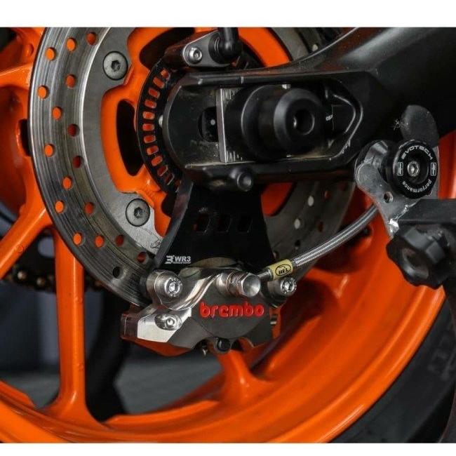 WR3 ダブルアールスリー リアキャリパーサポート BREMBO用 カラー：ブラック MT-09 トレーサー XSR900 YAMAHA ヤマハ キャリパーサポート・ブラケット ブレーキ | WR3 | 01