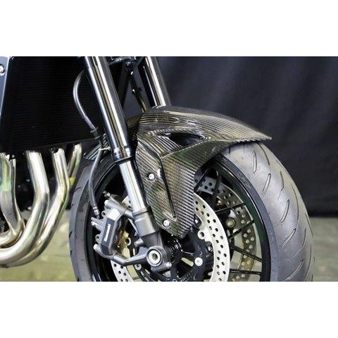A-TECH エーテック フロントフェンダーSPL タイプ：開繊ドライカーボン(KDC) Z900RS KAWASAKI カワサキ フロントフェンダー フェンダー関連 外装の画像