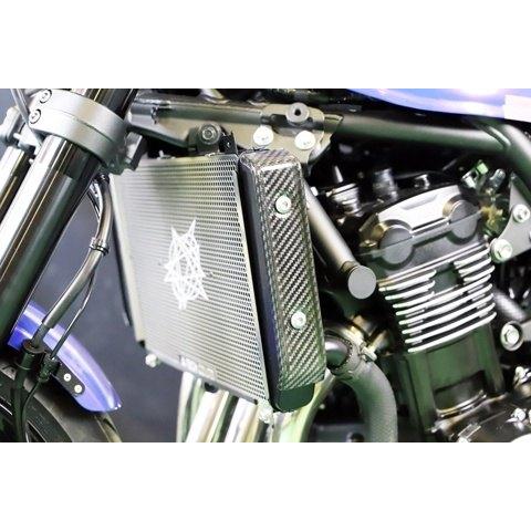A-TECH（エーテック） ラジエターカバー タイプ：綾織ドライカーボン