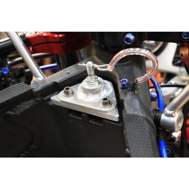 T2 Racing T2レーシング アルミシートレール＆ガソリンタンクセット【Racers Series】 タンクキャップカラー：ブラック NSR250R HONDA ホンダ フレームの画像