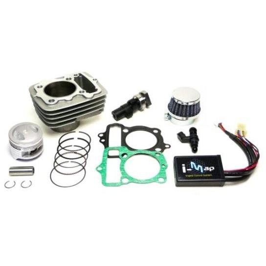 CLIPPING POINT クリッピングポイント ボアアップ80ccキット＋ハイカムST-1＋FIコントローラー3点セット エイプ50 HONDA ホンダ ボアアップキット エンジン | CLIPPING POINT