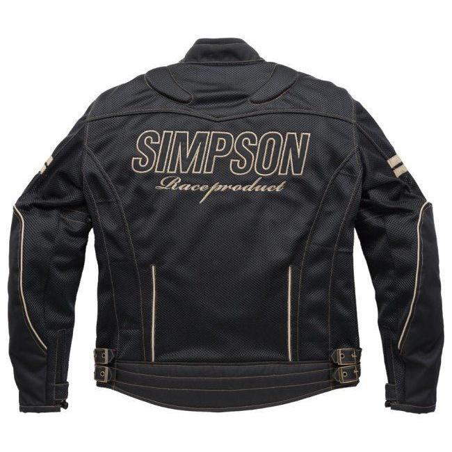 SIMPSON SIMPSON:シンプソン NSM-2201 Riders Mesh Jacket［ライダース メッシュ ジャケット］ サイズ：LL