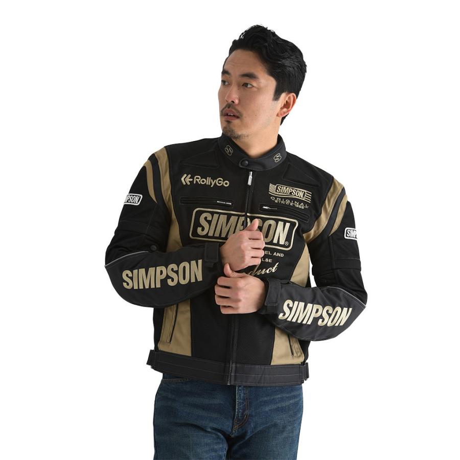SIMPSON シンプソン NSM-2202 Riders Mesh Jacket［ライダース 