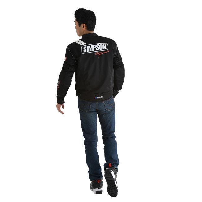 SIMPSON シンプソン NSM-2203 Riders Mesh Jacket［ライダース メッシュ ジャケット］ サイズ：L｜webike｜06