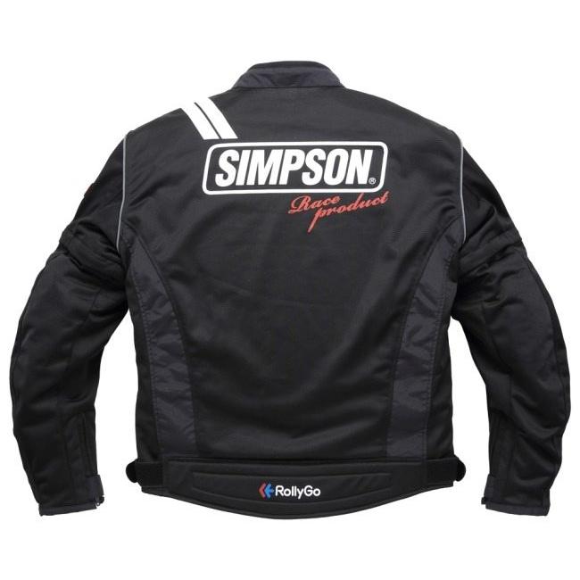 SIMPSON シンプソン NSM-2203 Riders Mesh Jacket［ライダース メッシュ ジャケット］ サイズ：L｜webike｜08