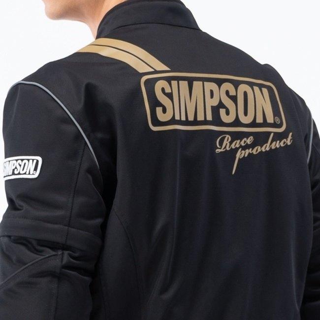 SIMPSON シンプソン NSM-2203 Riders Mesh Jacket［ライダース メッシュ ジャケット］ サイズ：LW｜webike｜13