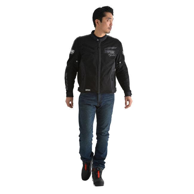 SIMPSON SIMPSON:シンプソン NSM-2204 Riders Mesh Jacket［ライダース メッシュ ジャケット］ サイズ：LW｜webike｜04